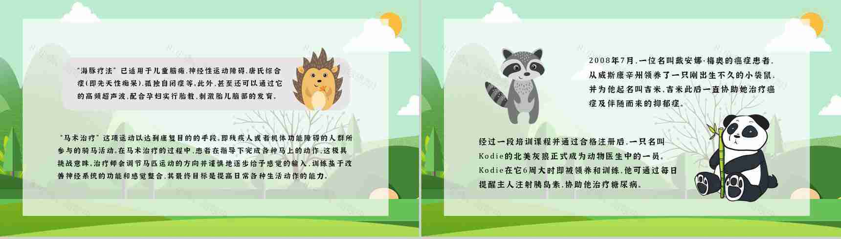 宣传野生动物知识讲解国际保护动物日活动公益宣传培训讲座PPT模板-6