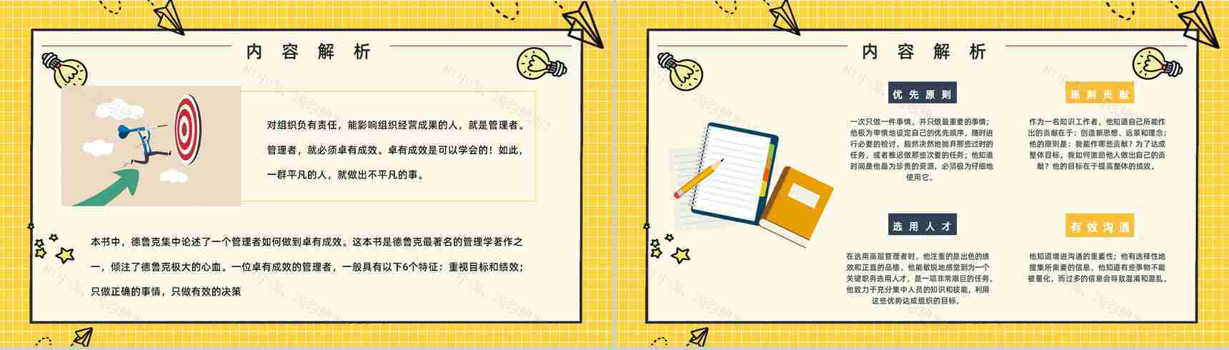 组织团队管理人员必读图书《卓有成效的管理者》知识点梳理学习企业培训课程讲座PPT模板-4