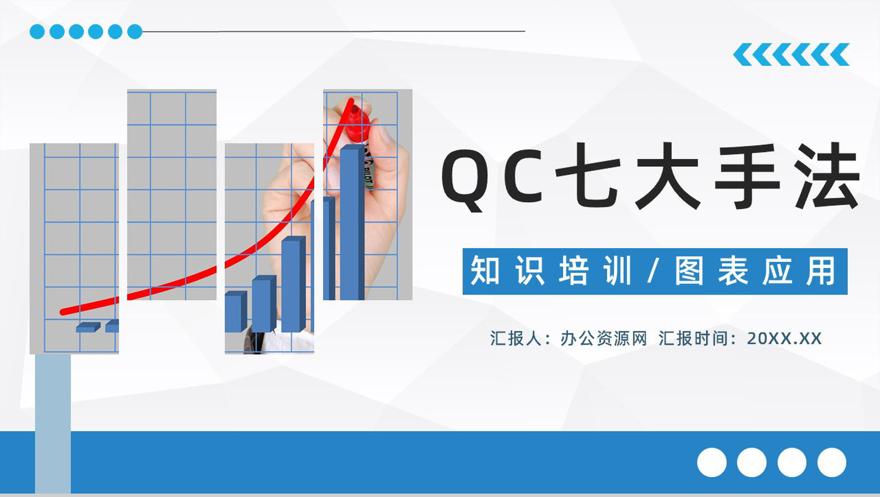 产品质量管理QC七大手法顺口溜知识讲解新员工入职培训计划PPT模板