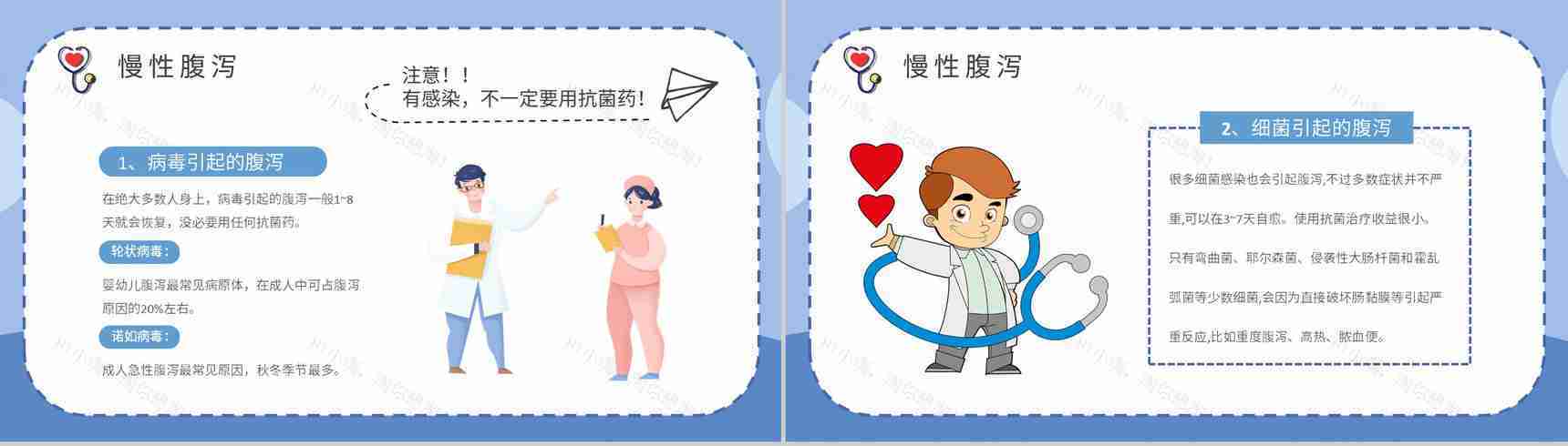 夏季腹泻的健康宣传计划方案中小学生日常预防疾病措施PPT模板-7