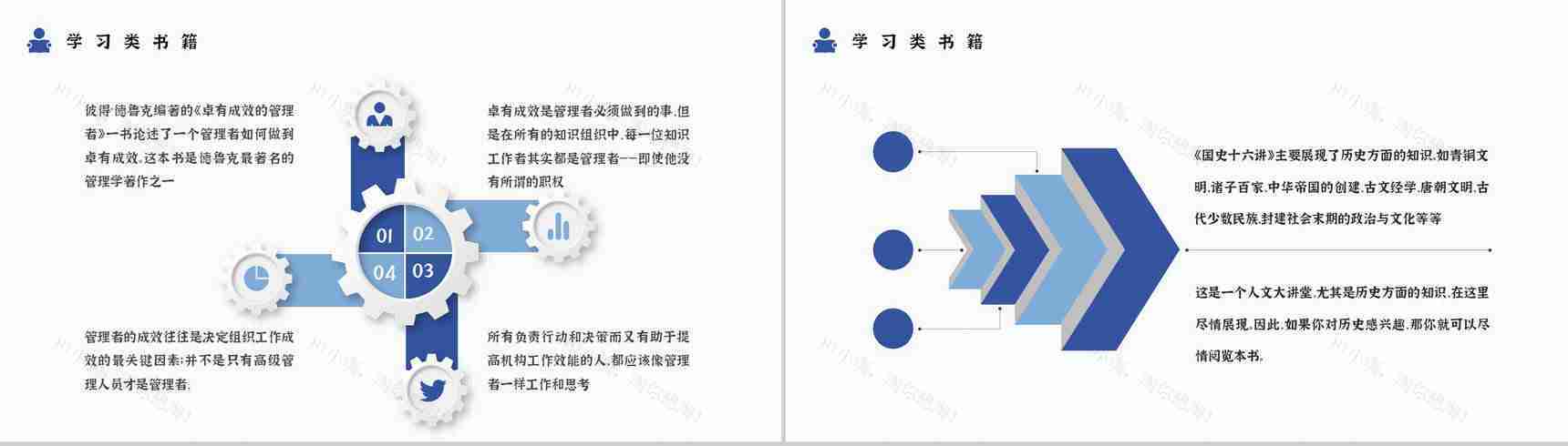 经典好书书单推荐分享世界读书日全民阅读书籍简介通用PPT模板-9