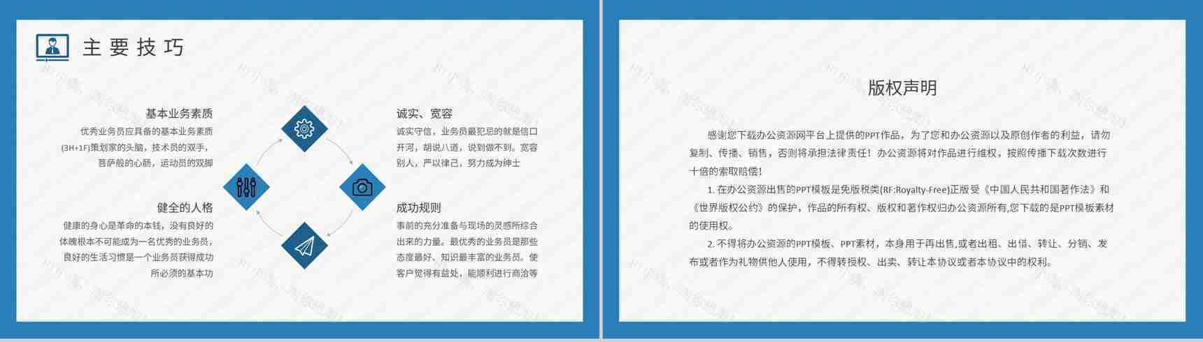企业员工业务技巧学习外贸业务员职责培训总结PPT模板-8
