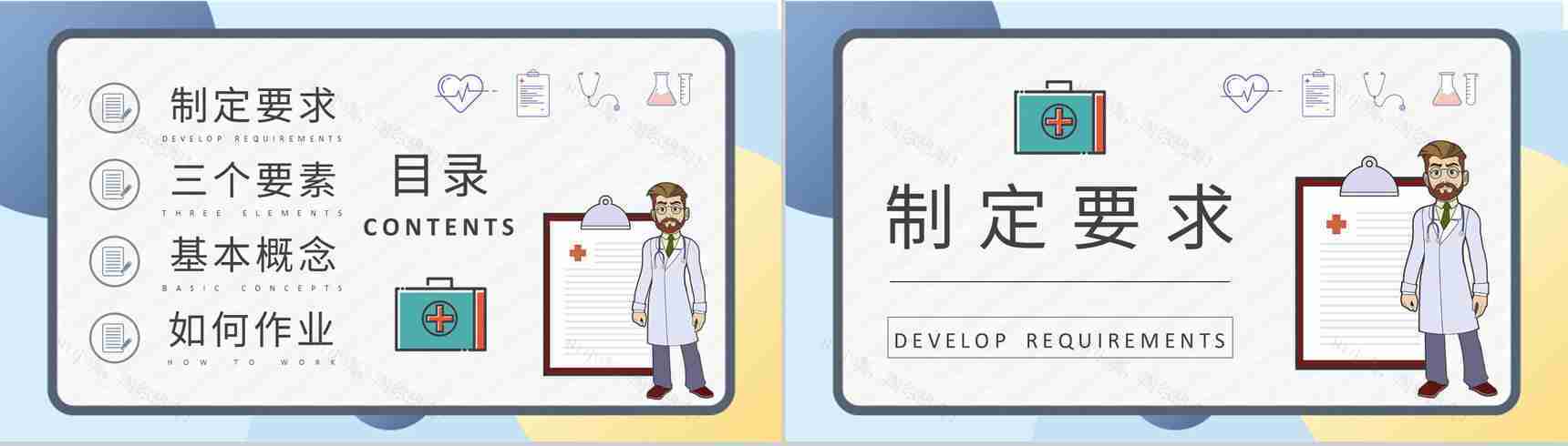 医学护理品管圈小组标准化作业内容定义学习医疗人员技能培训PPT模板-2