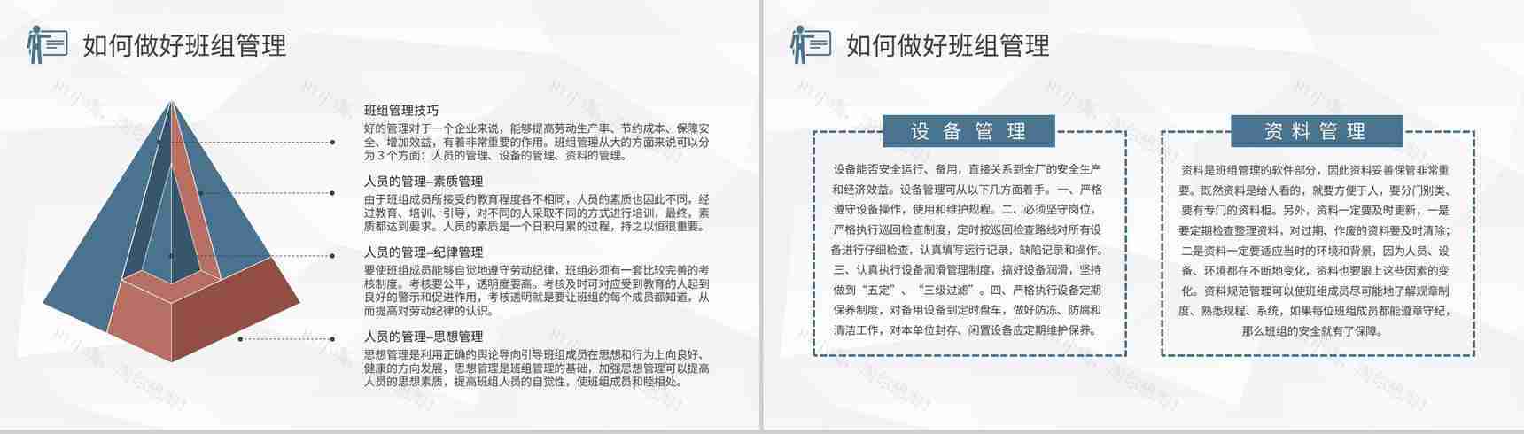 企业班组管理创新方案和措施培训团队管理计划方案PPT模板-6