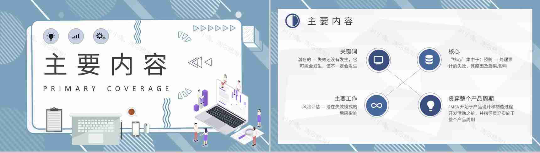 FMEA失效模式和效果分析基础知识培训课程总结PPT模板-4
