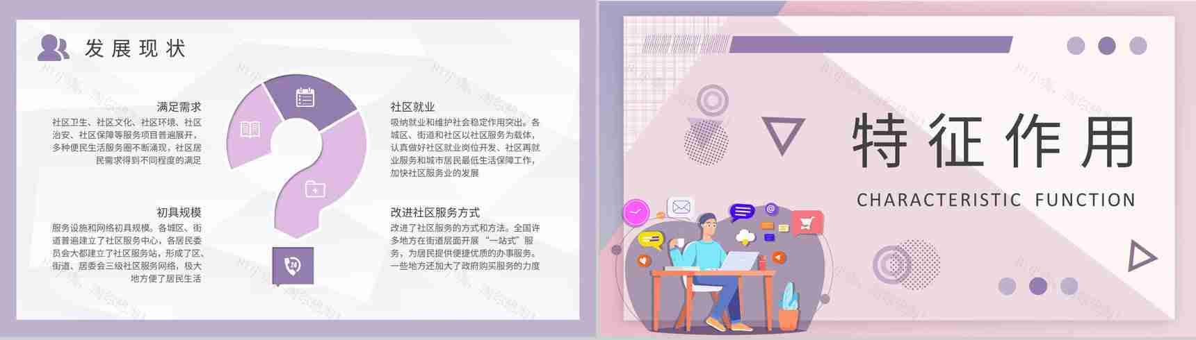 社区管理工作知识培训社区服务活动内容学习PPT模板-5