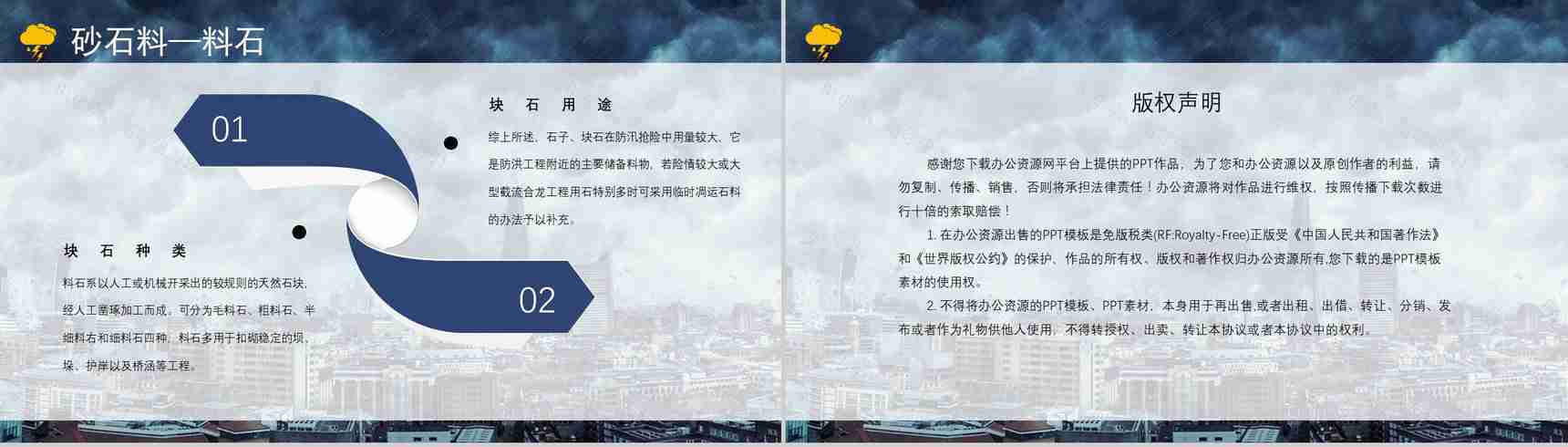 暴雨防洪防汛应急措施自救措施知识培训PPT模板-11