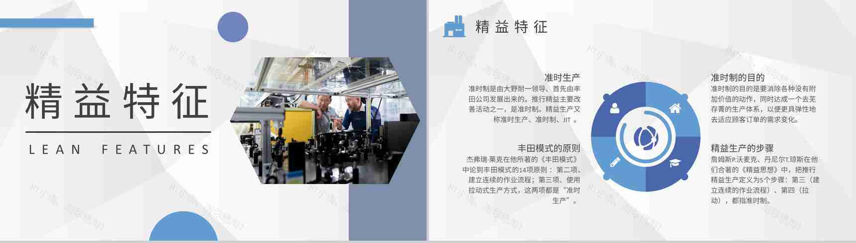 单位生产运作管理要求精益生产原则培训课程PPT模板-6