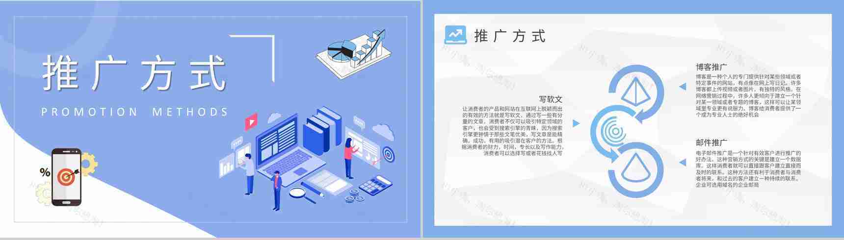 网络推广方案内容培训企业电商推广策略方法学习PPT模板-7