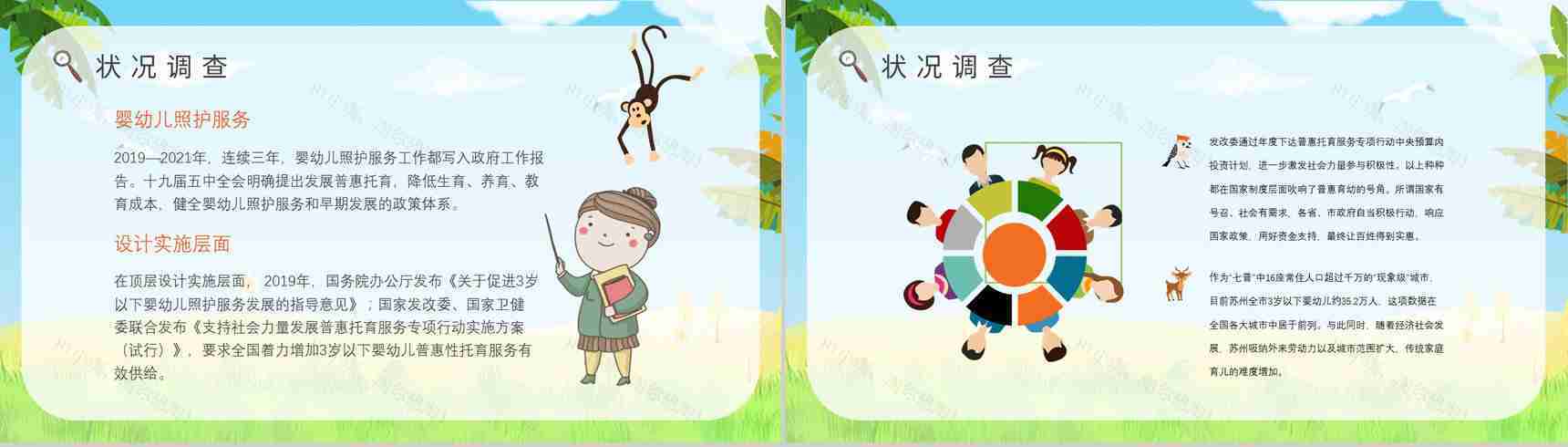 托育服务供给状况调查服务项目经营范围开办托育中心手续PPT模板-3