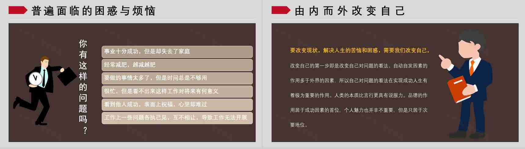 自我提升好书推荐《高效能人士的七个习惯》企业中高层管理培训书籍PPT模板-4