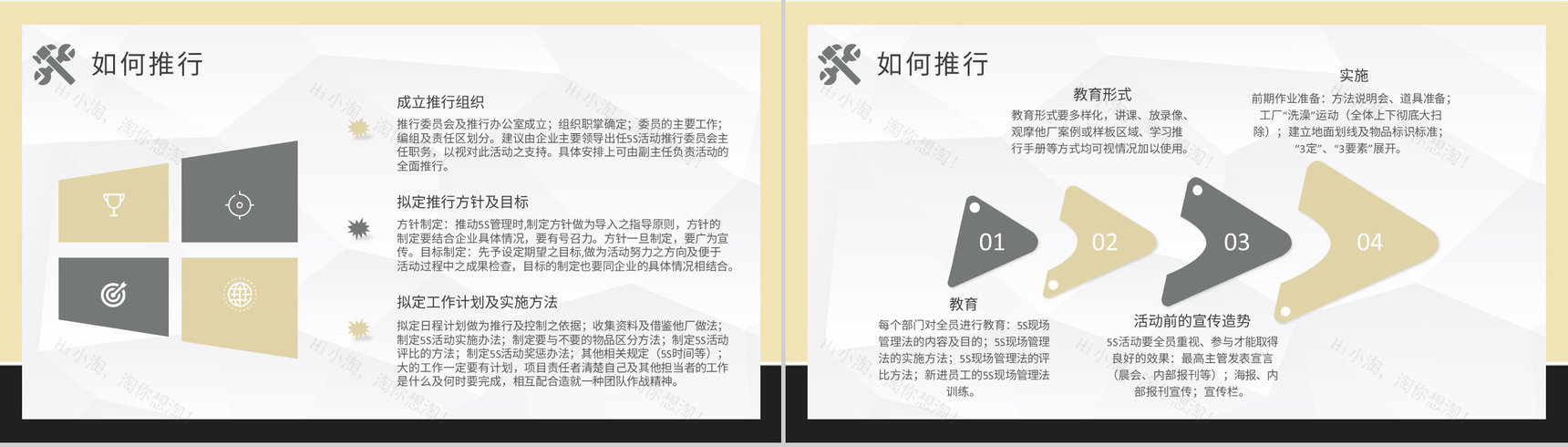 5S现场管理基础知识培训教案单位员工生产工作汇报演讲PPT模板-9