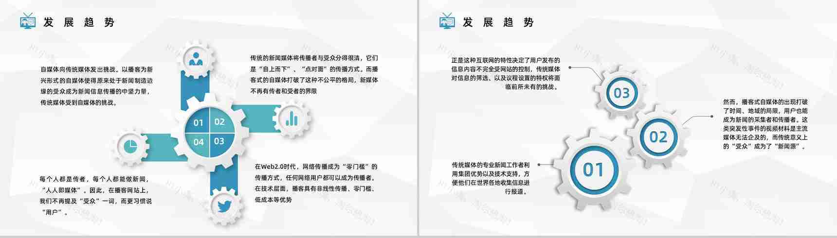 微信自媒体运营技巧学习自媒体管理方案公司商业计划书PPT模板-3