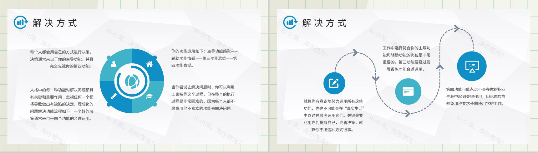 员工个性判断和分析MBTI性格分析ISFJ工作中的优势和劣势说明PPT模板-7