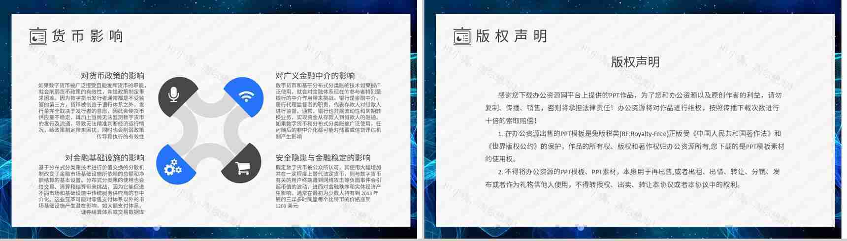 数字货币的作用和意义发展风险与监督的好处PPT模板-9