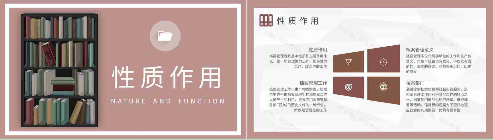 公司员工合同档案管理制度细则内容培训学习心得PPT模板-4