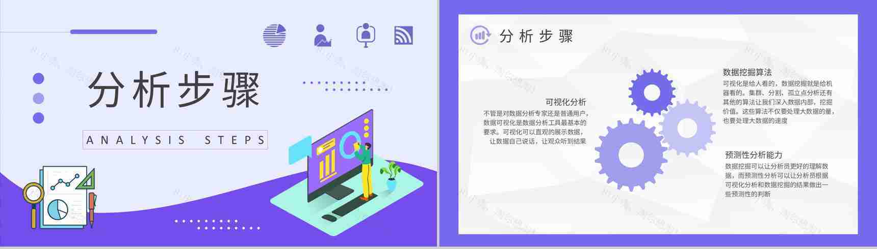 企业数据分析方案汇报大数据分析应用课程培训PPT模板-5