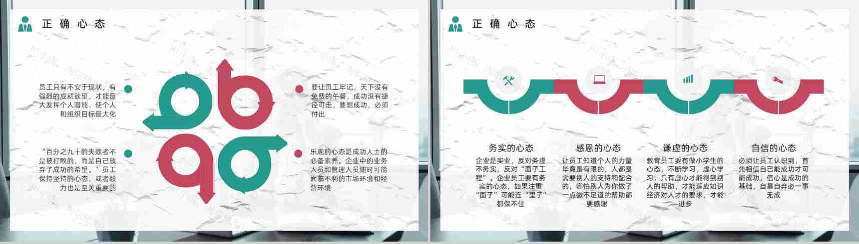 企业员工入职培训管理者心态培训心得体会教育培训课件PPT模板-5