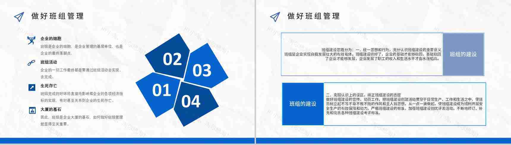 班组管理的不足与改进方案和措施管理制度心得体会的思路和方法PPT模板-5