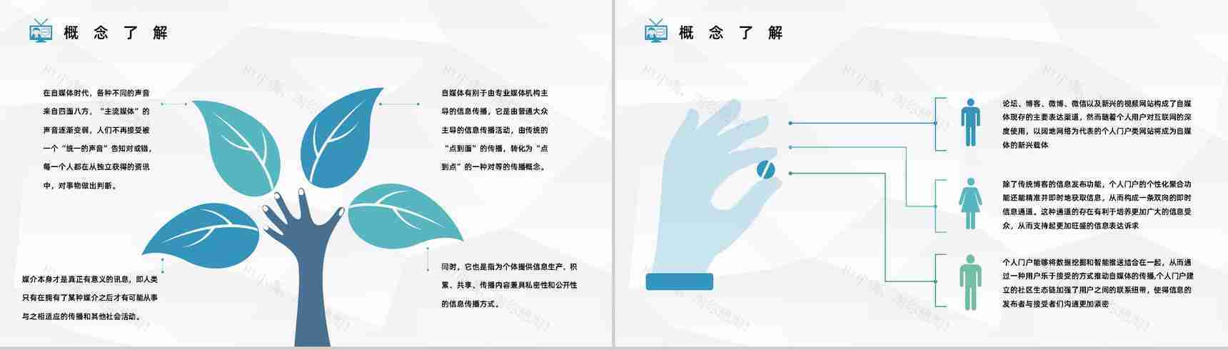 微信自媒体运营技巧学习自媒体管理方案公司商业计划书PPT模板-8