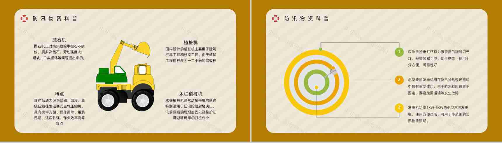 汛期安全知识教育雨季防洪防汛的措施和方法培训极端天气抢险救灾志愿者活动PPT模板-9