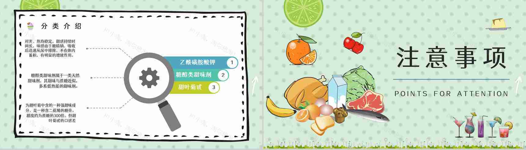 食品添加剂使用标准个人安全健康护理知识学习宣传讲座PPT模板-8