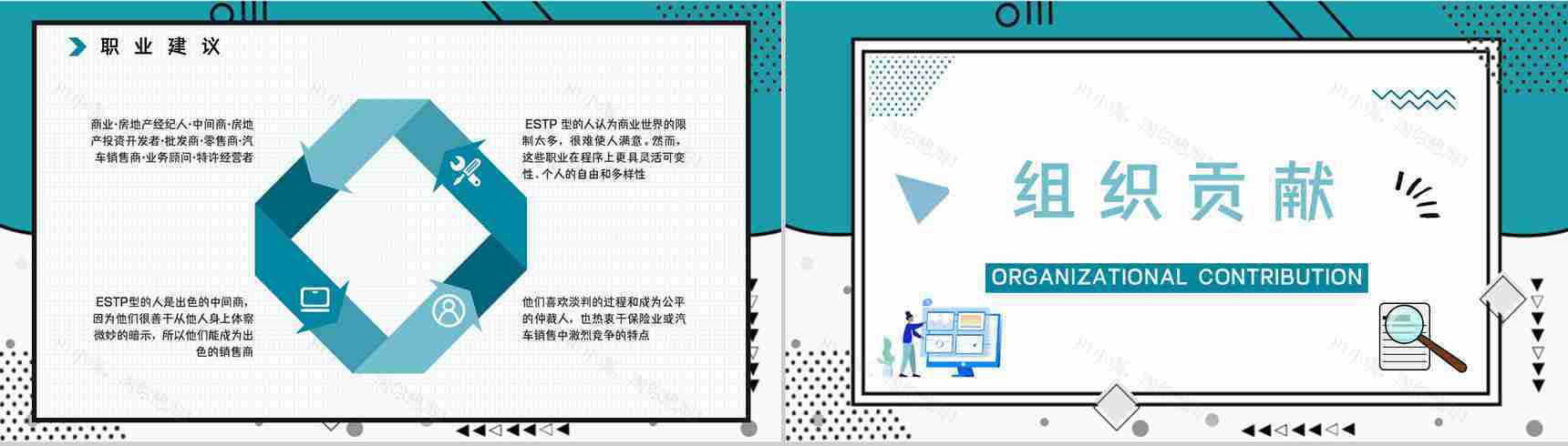公司职工入职测试MBTI职业性格测试分析ESTP个性特征分析PPT模板-17