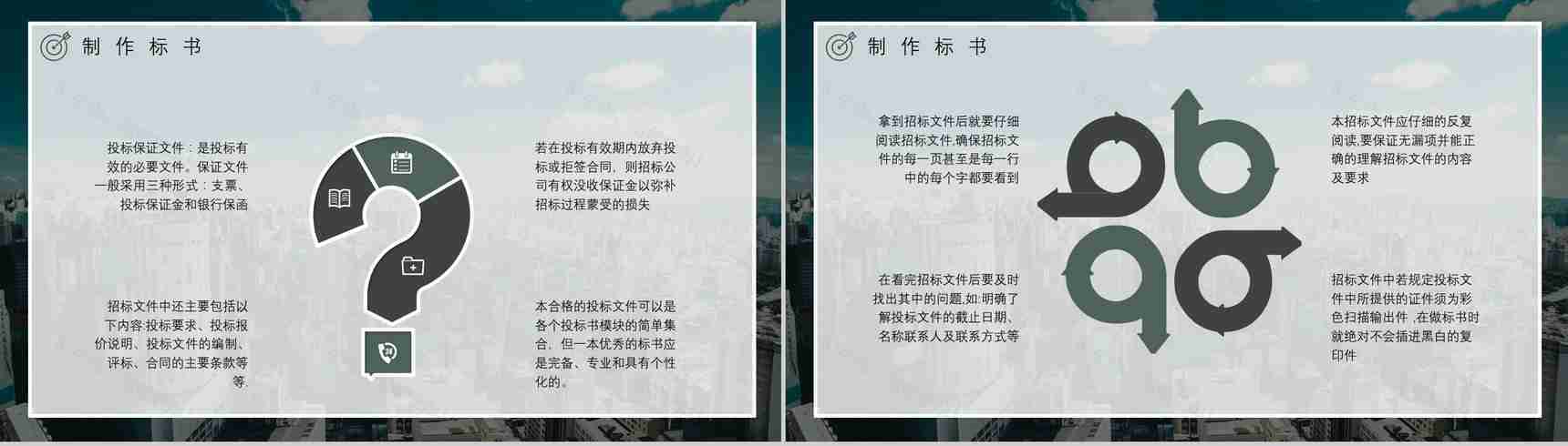 公司企业招投标规范培训新手投标书制作流程要求学习PPT模板-8