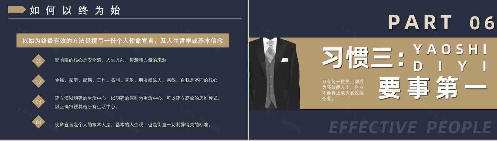 《高效能人士的七个习惯》史蒂芬著读书笔记好书推荐职场管理人士培训必备PPT模板-10