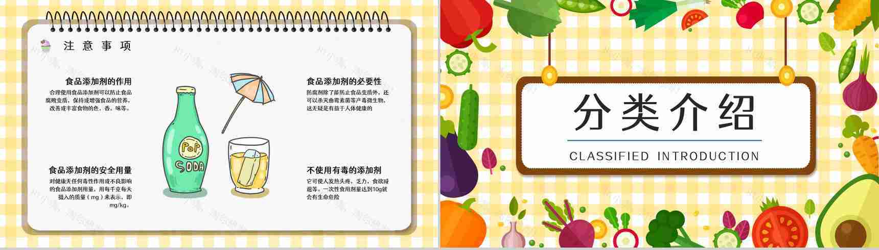食品添加剂的种类了解使用标准说明人体健康安全管理知识培训PPT模板-4
