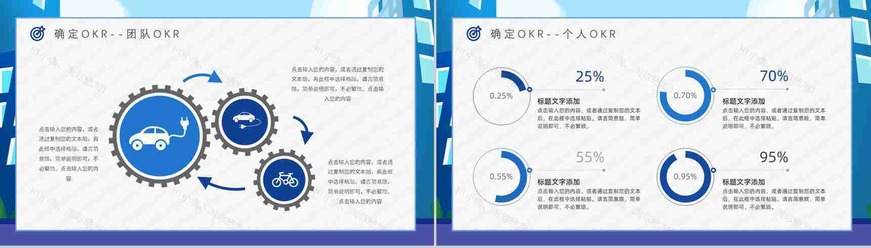 OKR绩效考核方法目标管理实现的发展企业员工培训动态PPT模板-7