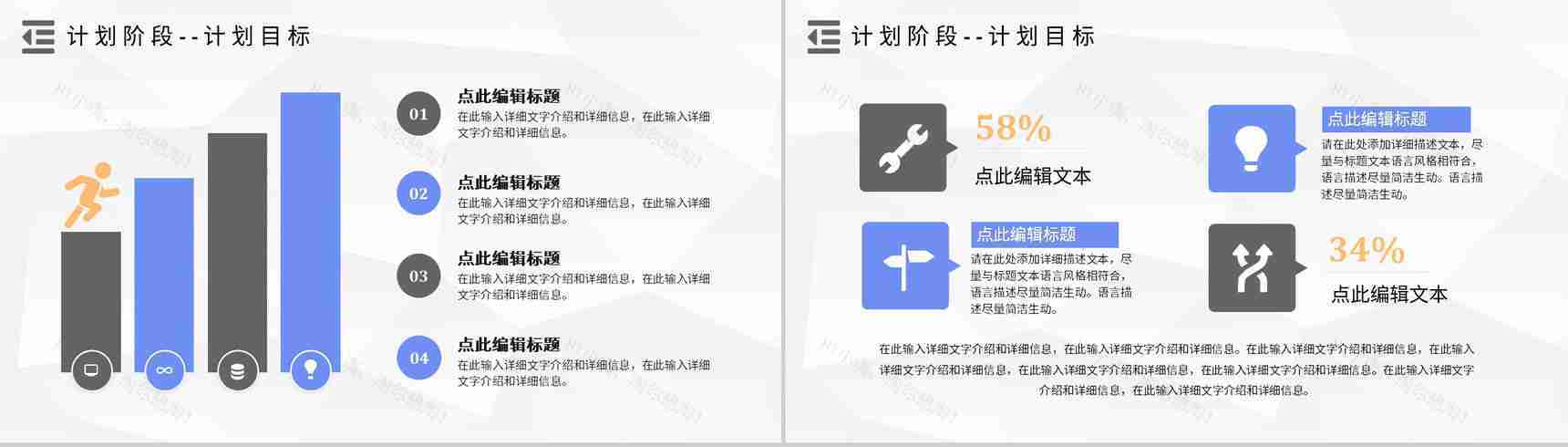 品管圈案例分析PDCA循环的四个阶段管理循环模型PPT模板-6