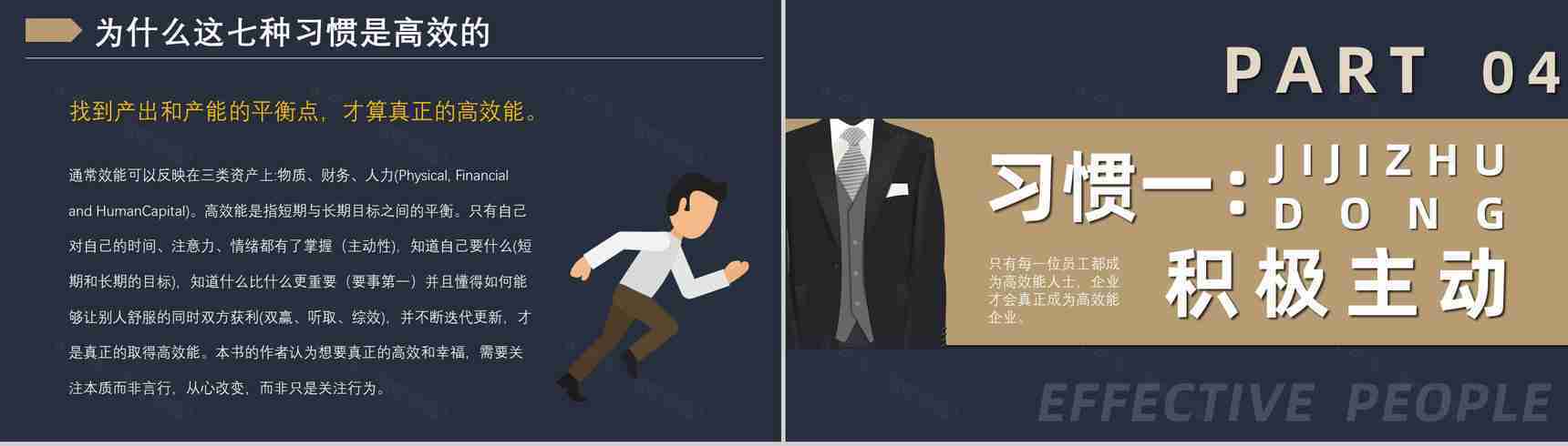 《高效能人士的七个习惯》史蒂芬著读书笔记好书推荐职场管理人士培训必备PPT模板-6