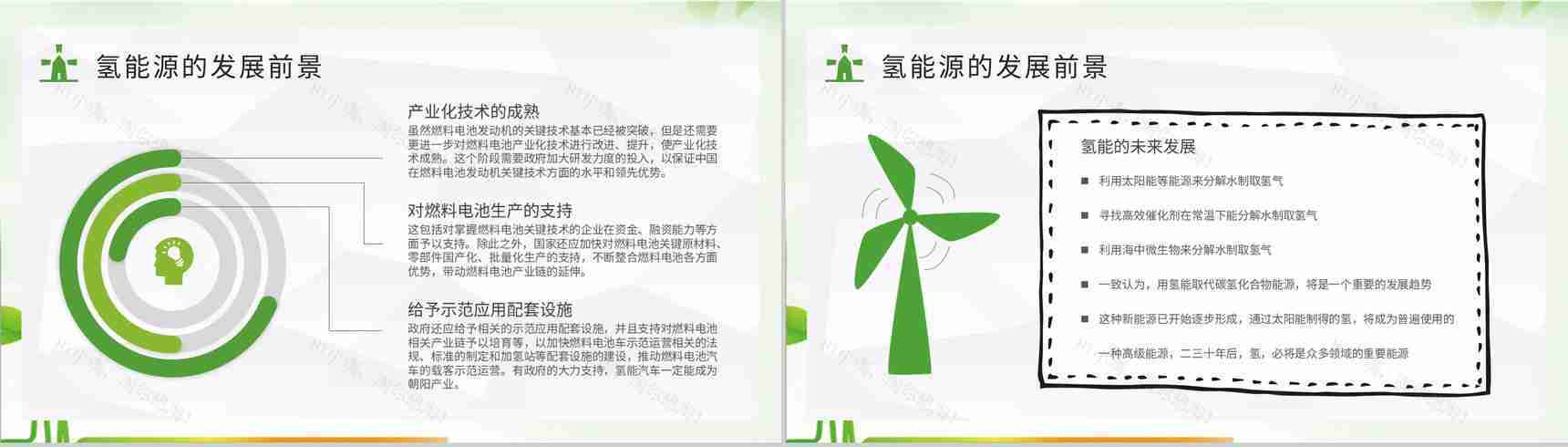 氢能源的发展前景与分析论文总结汇报演讲PPT模板-5