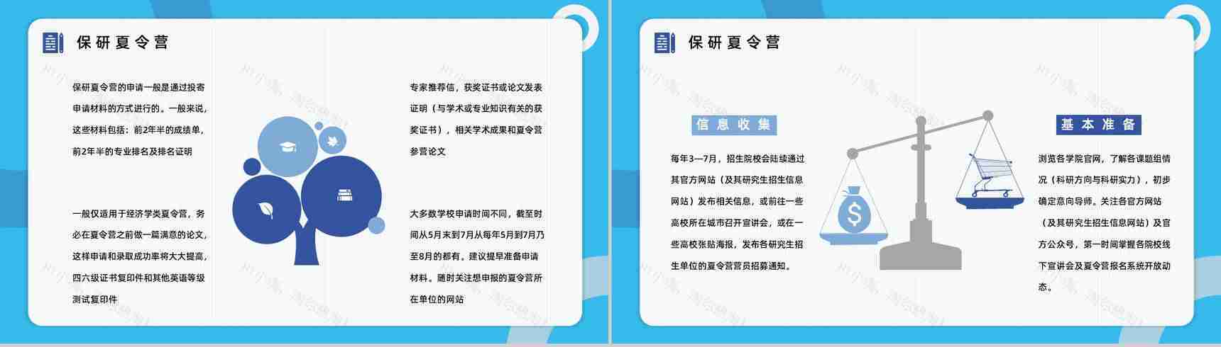 学校大学生保研分享考研经验具体内容交流总结会PPT模板-7