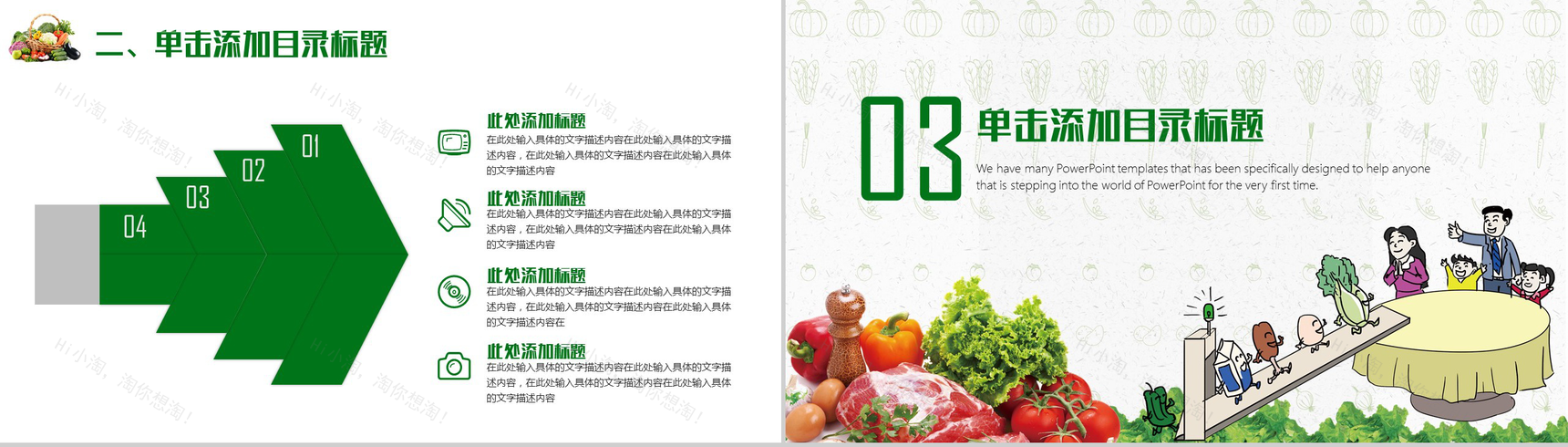 简约简洁食品安全问题教育培训汇报PPT模板-8