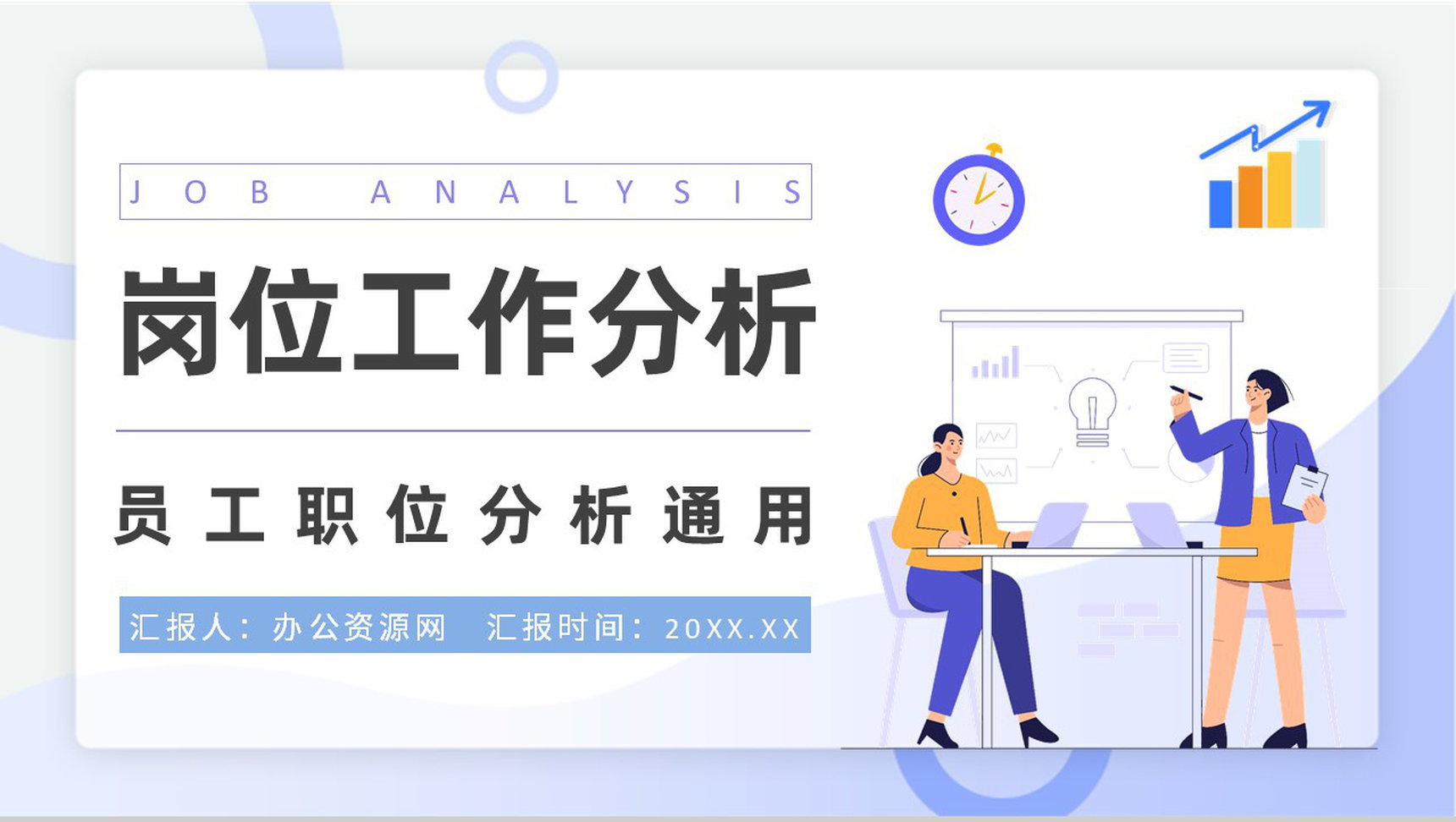 公司员工职位分析汇报岗位工作分析培训心得PPT模板