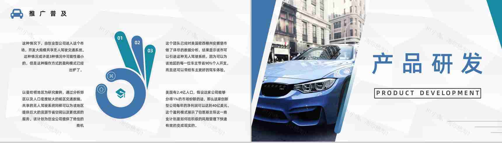 无人驾驶汽车的利与弊数据分析智能技术发展情况知识培训PPT模板-4