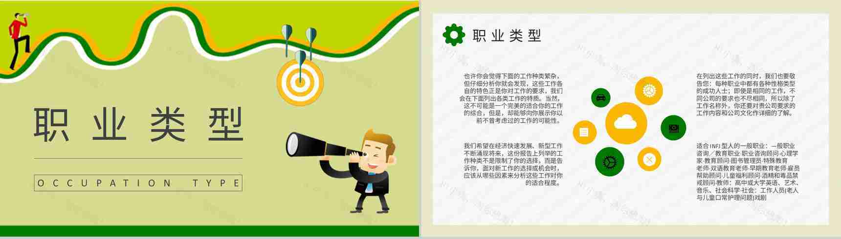 MBTI性格分析INFJ人格类型个性特征描述工作中的优势和劣势说明PPT模板-13