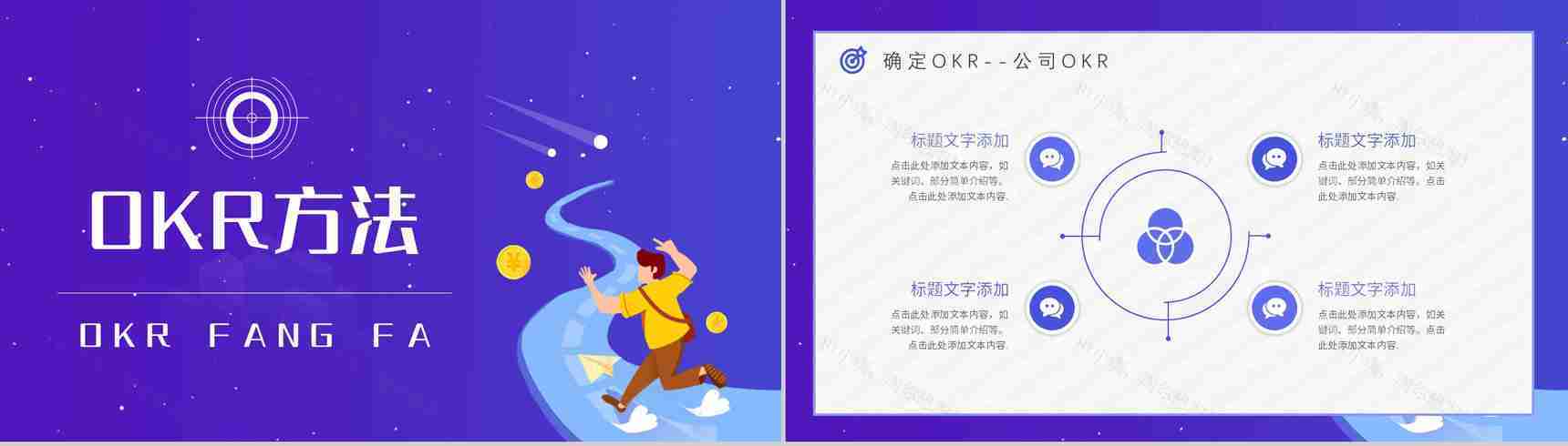 OKR目标管理概念意义工作法心得体会学习总结培训PPT模板-5