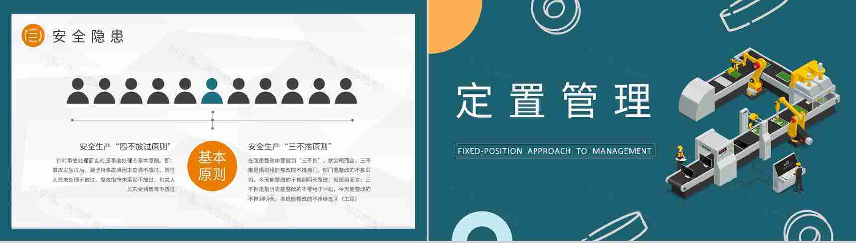 工厂安全生产管理措施三定原则知识培训学习PPT模板-5