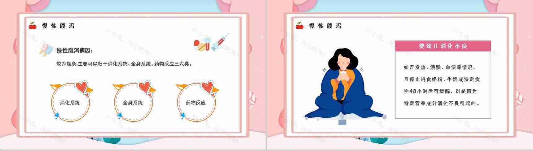 科普教育专题培训之夏季腹泻的原因及防护措施学习夏季常见疾病预防PPT模板-4