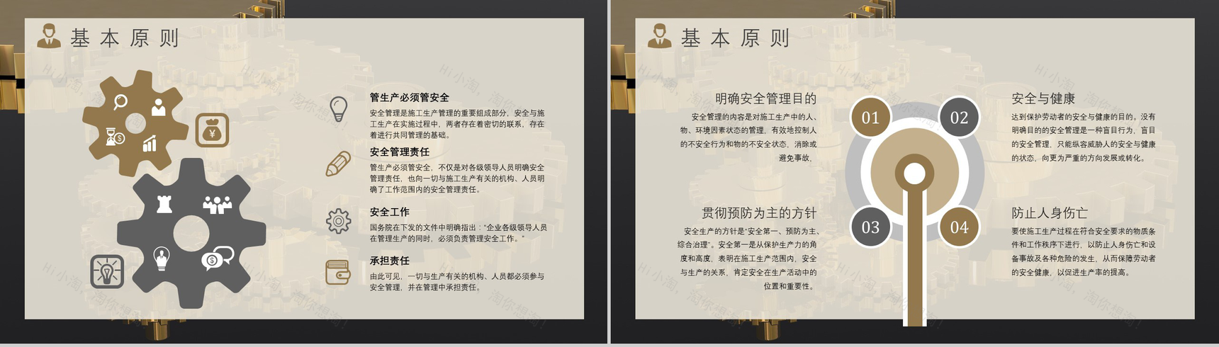 建筑施工管理人员项目管理安全教育培训课件总结工地安全PPT模板-3