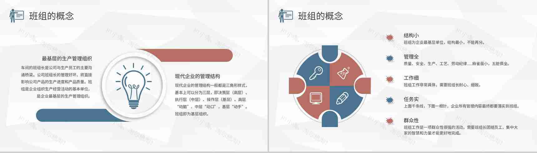 企业班组管理创新方案和措施培训团队管理计划方案PPT模板-3