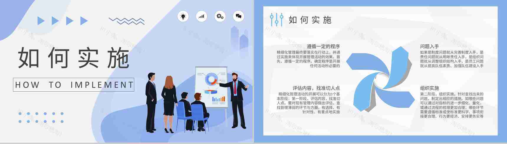 公司财务精细化管理培训部门工作实施方案演讲PPT模板-7