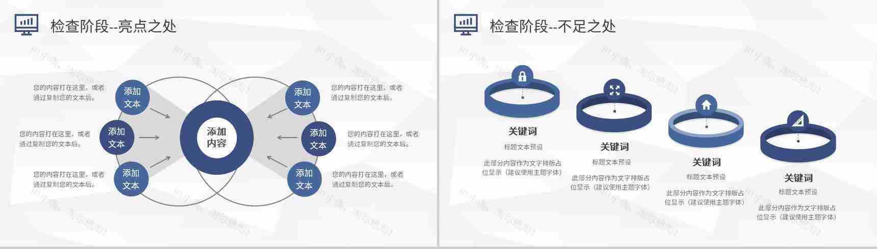 PDCA管理循环工作方法培训全面质量管理计划方案PPT模板-14