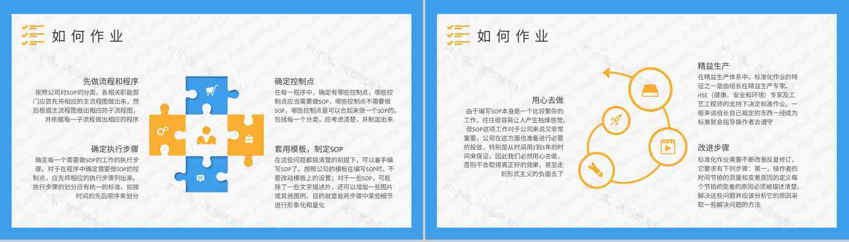 车间定置管理工作要求标准化作业的目的和意义培训演讲PPT模板-7