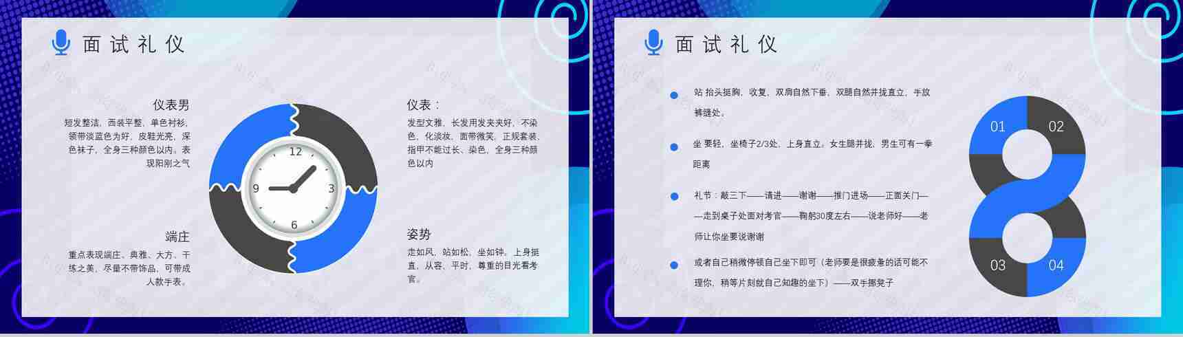 应届毕业生就业指导讲座面试培训通用话术与技巧说明PPT模板-3