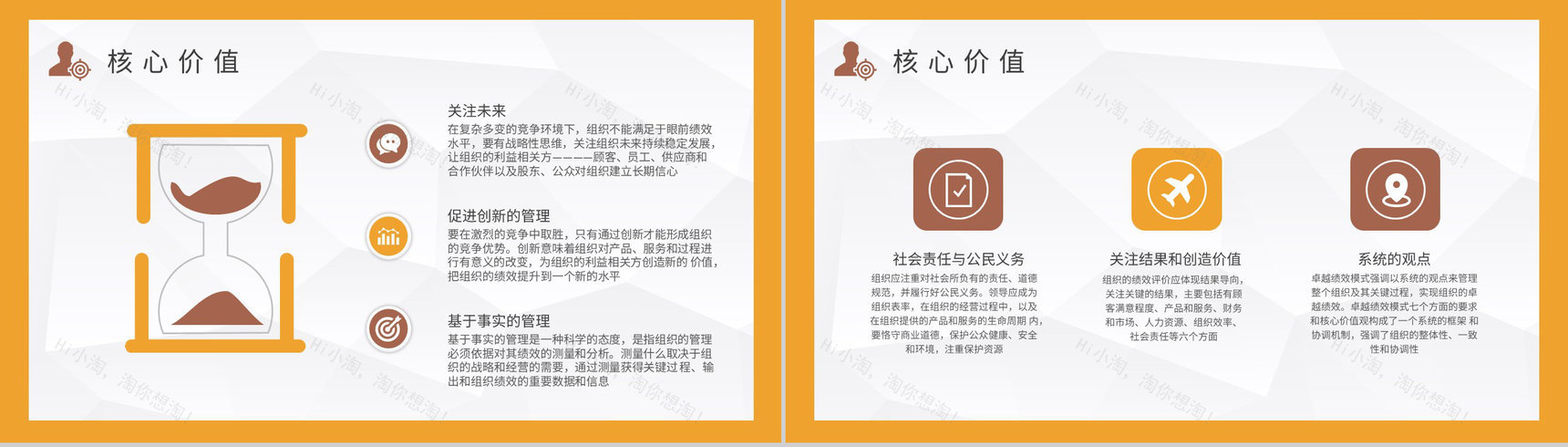 公司方针管理计划卓越绩效模式内容定义介绍PPT模板-4