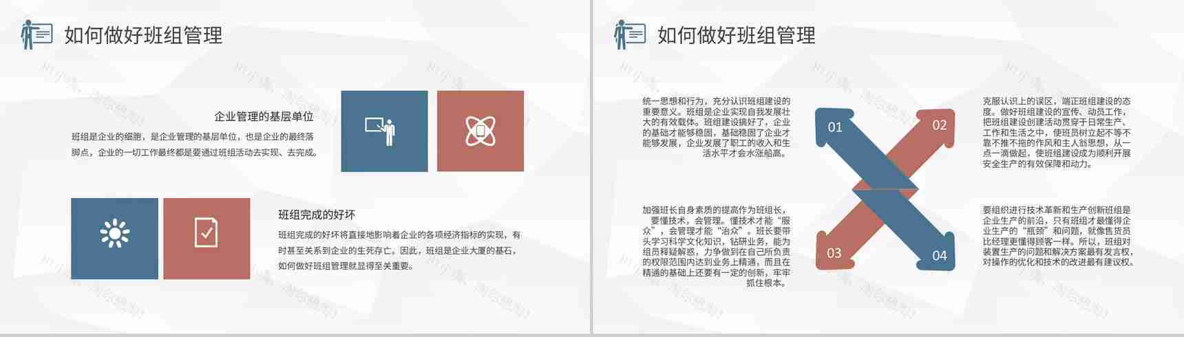 企业班组管理创新方案和措施培训团队管理计划方案PPT模板-5